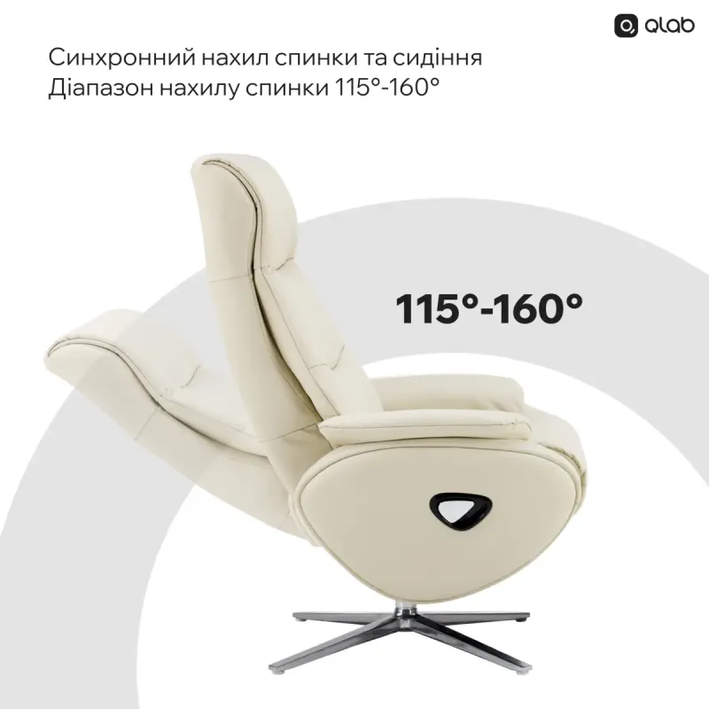 Кресло Qlab RC210B Black