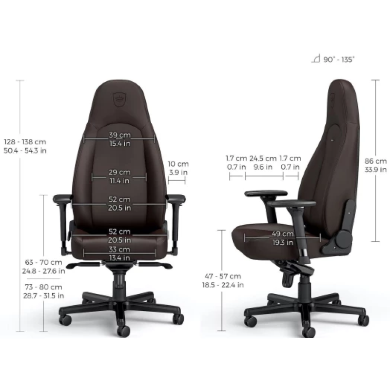 Кресло Noblechairs Icon Java Edition (NBL-ICN-PU-JED)