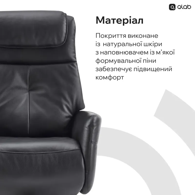 Кресло Qlab RC268B Black