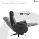 Кресло Qlab RC268B Black