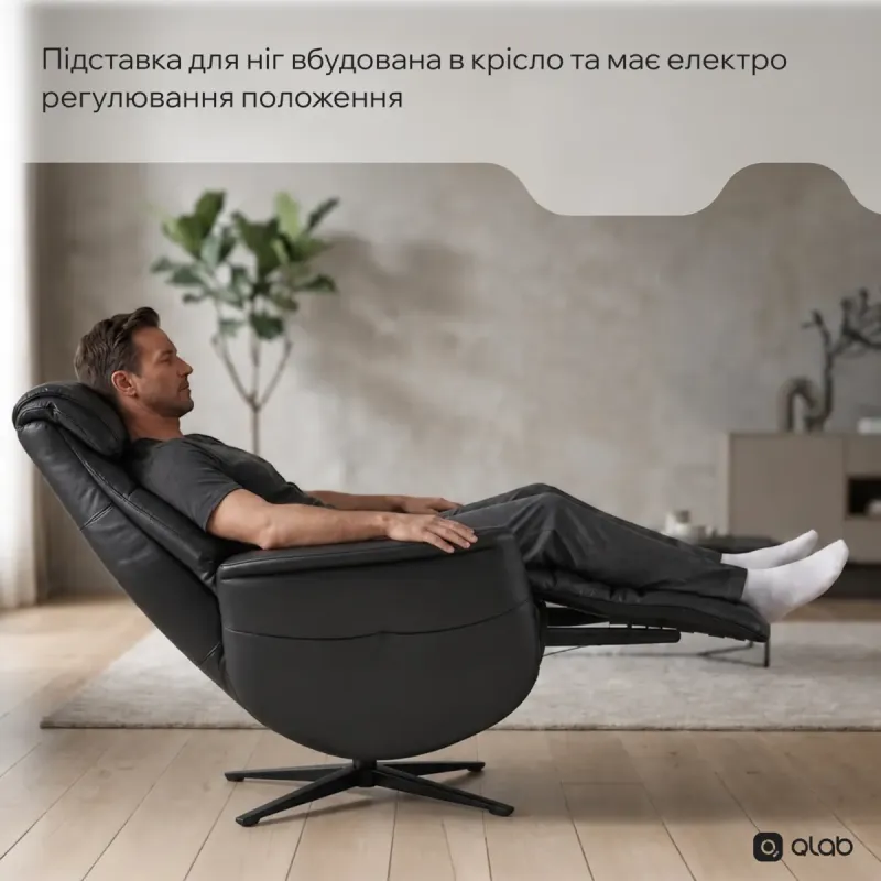 Кресло Qlab RC268B Black