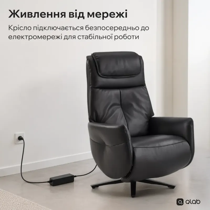 Кресло Qlab RC268B Black