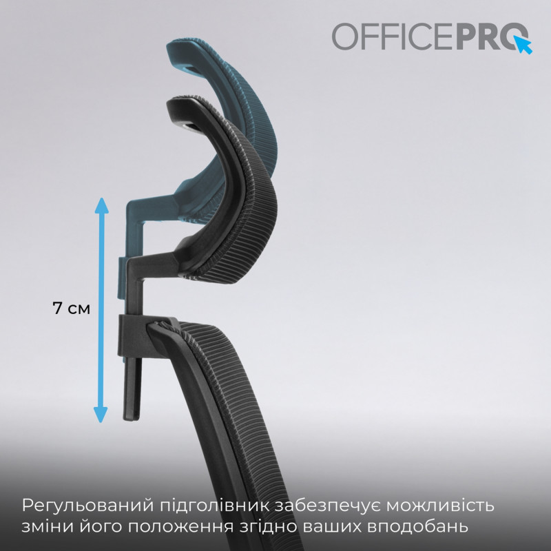 Крісло OfficePro OC420B Black