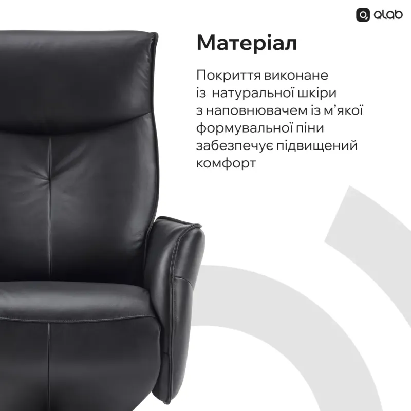 Кресло Qlab RC300B Black