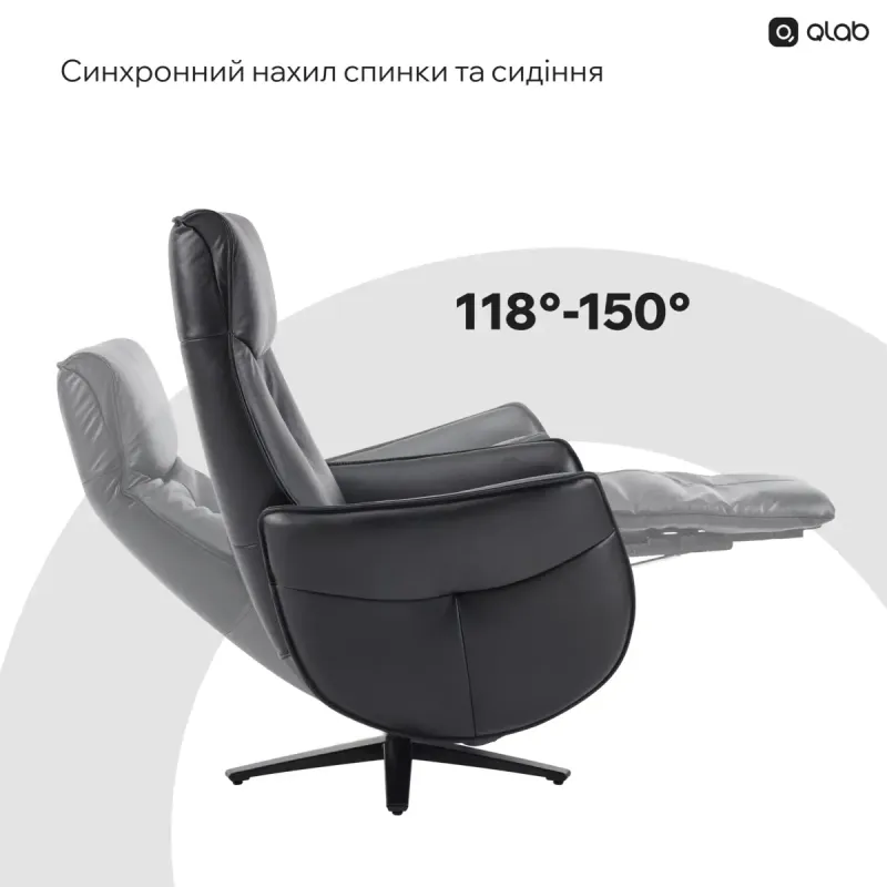 Кресло Qlab RC300B Black