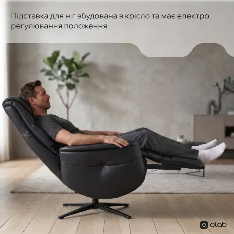 Кресло Qlab RC300B Black