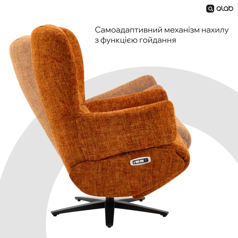 Кресло Qlab RCT240BR Grey