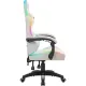 Крісло Defender Energy RGB white (64557)