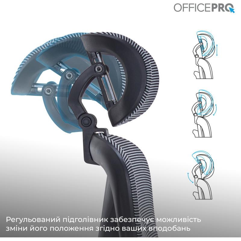 Кресло Officepro OC630-B-DG-DG