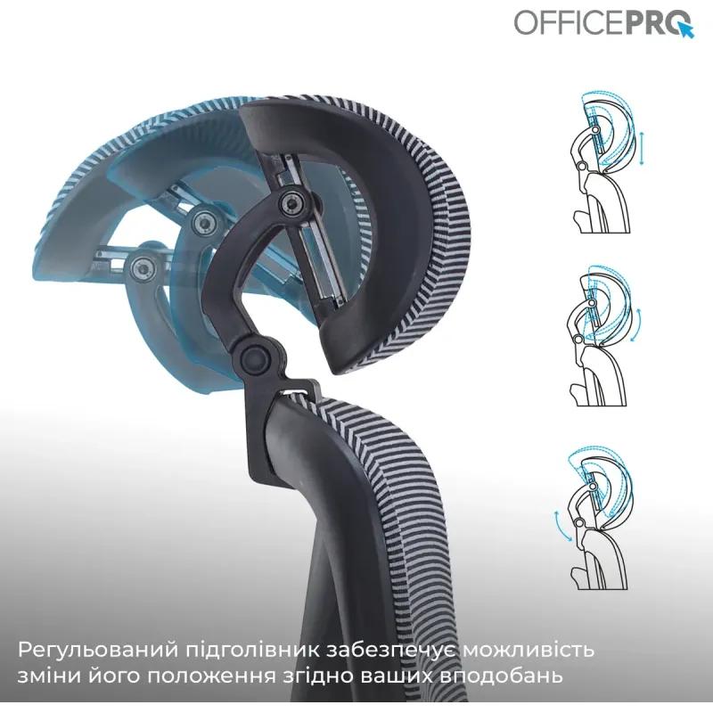 Кресло Officepro OC630-B-DG-DG