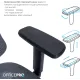 Кресло Officepro OC630-B-DG-DG