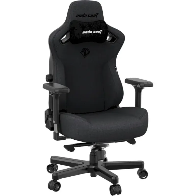 Крісло Anda Seat Kaiser 3 L Dark Gray Linen Fabric (AD12YDC-L-01-GB-CF)
