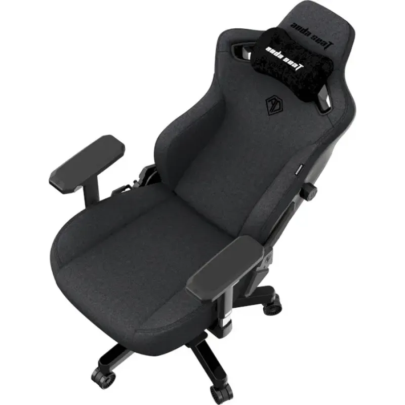Крісло Anda Seat Kaiser 3 L Dark Gray Linen Fabric (AD12YDC-L-01-GB-CF)