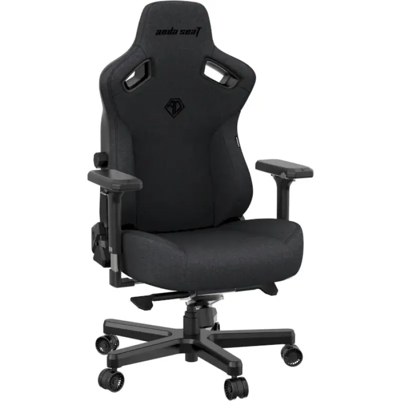 Крісло Anda Seat Kaiser 3 L Dark Gray Linen Fabric (AD12YDC-L-01-GB-CF)