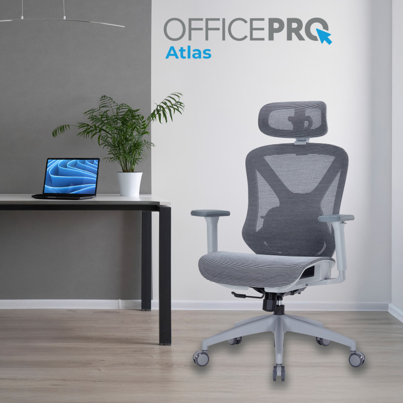 Крісло OfficePro OC630-G-DG-DG