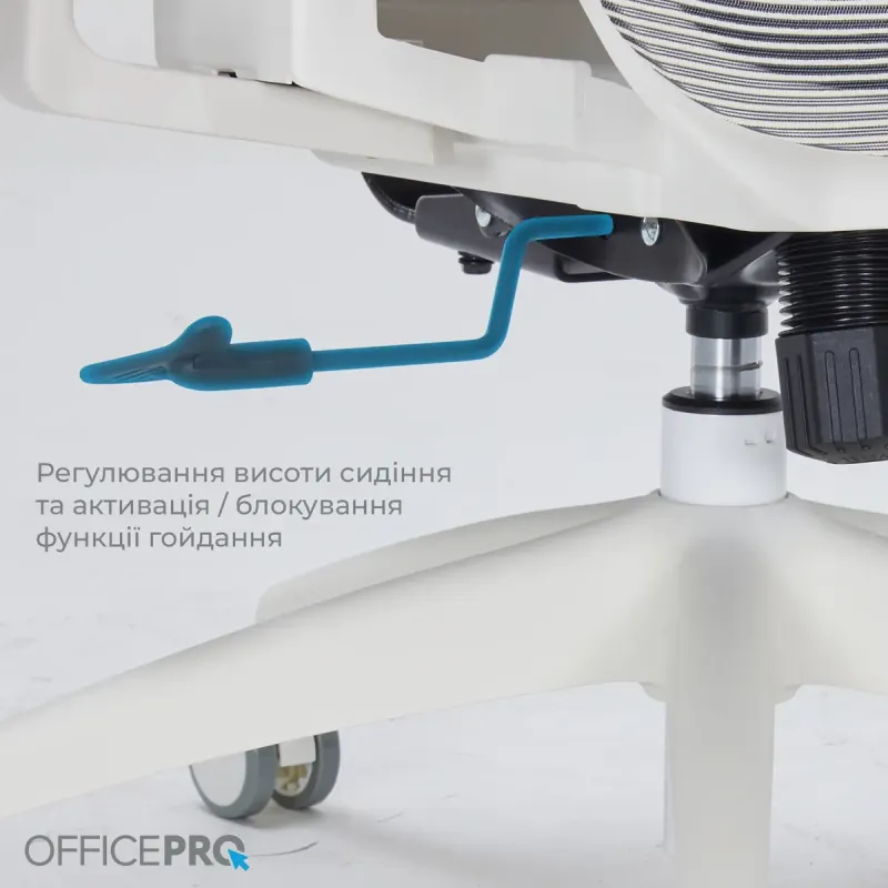 Крісло OfficePro OC630-W-LG-LG