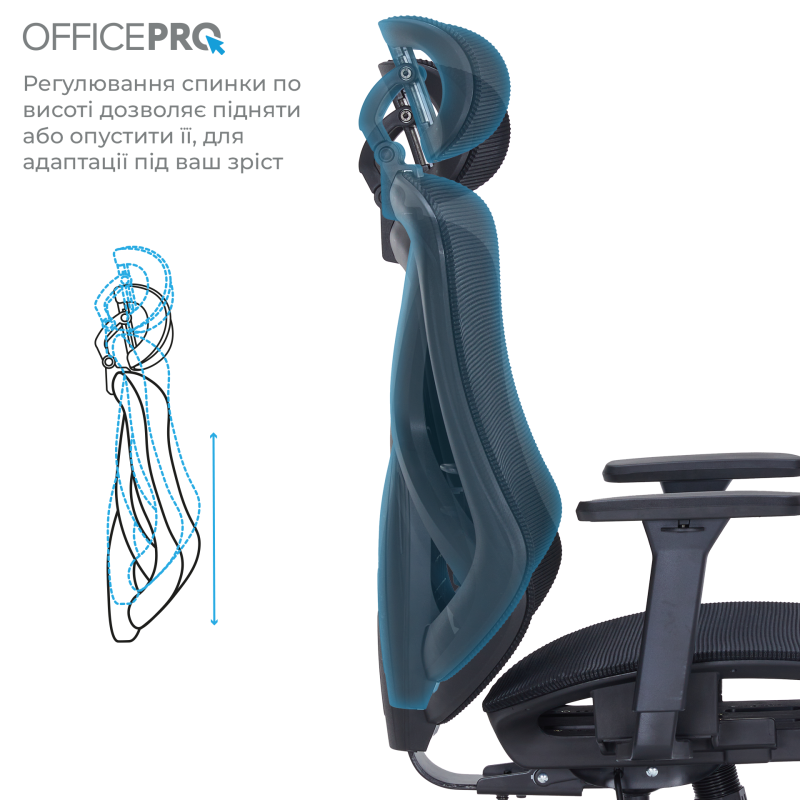 Кресло OfficePro OC630-B-B-B