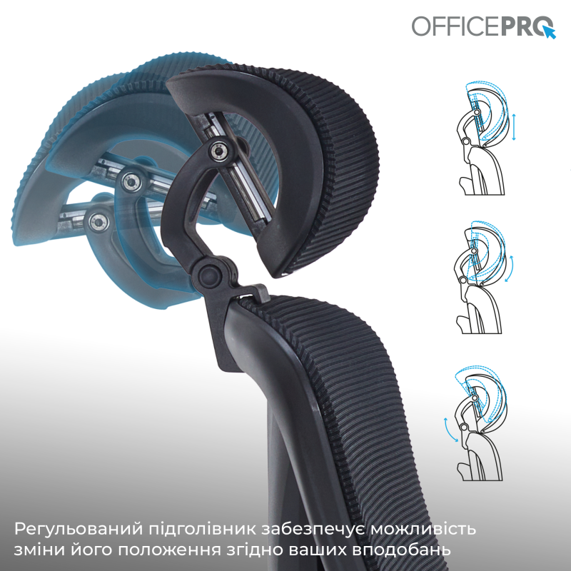Кресло OfficePro OC630-B-B-B