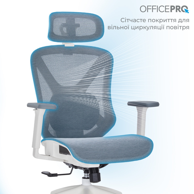 Кресло OfficePro OC630-W-DG-DG