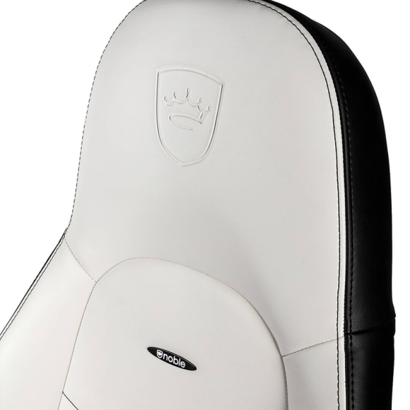 Крісло Noblechairs Icon PU leather white/black (NBL-ICN-PU-WBK)