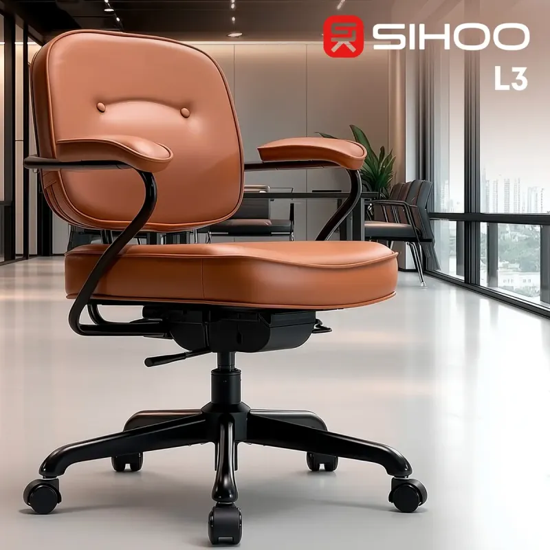 Кресло SIHOO L3C PVC Vintage Brown (L3C-N201)