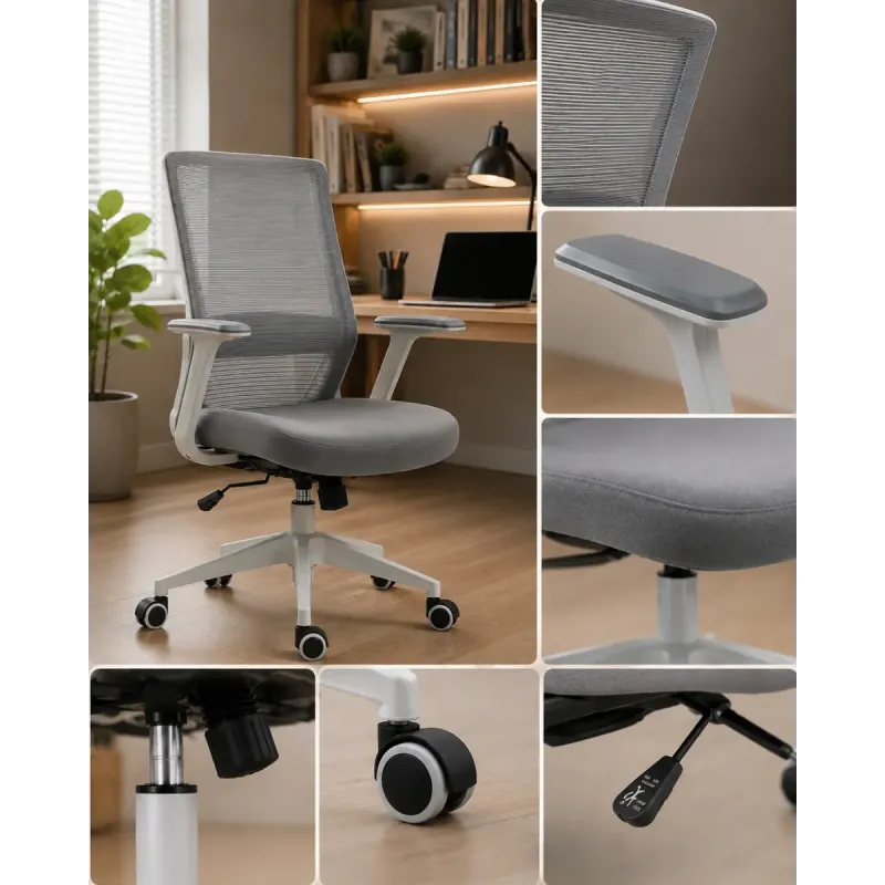 Крісло 2E Office OC140 Gray (2E-OC140-GRAY)