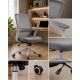 Крісло 2E Office OC140 Gray (2E-OC140-GRAY)