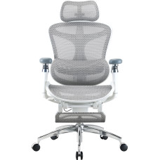 Крісло Sihoo DORO C300 Pro Mesh White with footrest (DORO-C300-PRO-M102-JT)