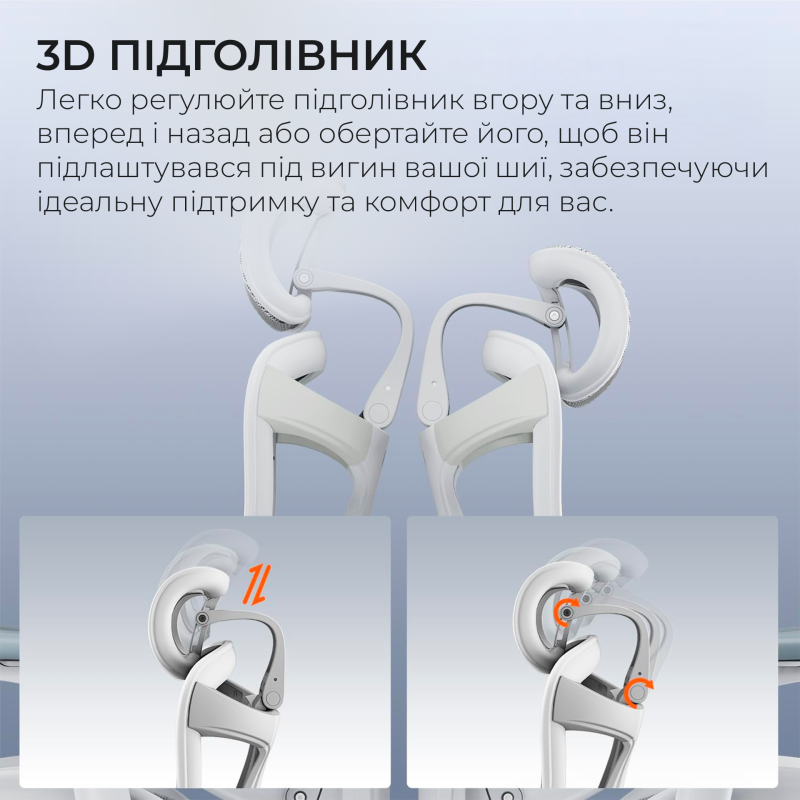 Крісло Sihoo DORO C300 Pro Mesh White with footrest (DORO-C300-PRO-M102-JT)