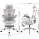 Крісло Sihoo DORO C300 Pro Mesh White with footrest (DORO-C300-PRO-M102-JT)