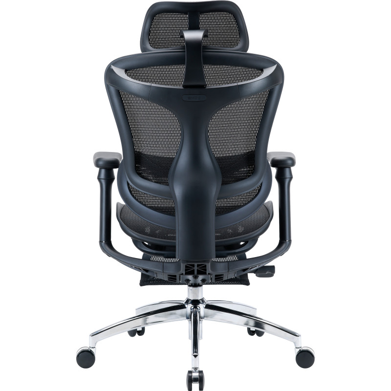 Кресло Sihoo DORO C300L Mesh Black with footrest (DORO-C300L-A3-101-JT)