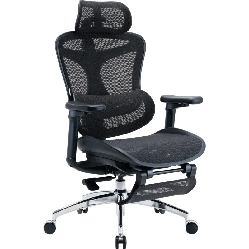 Крісло Sihoo DORO C300L Mesh Black with footrest (DORO-C300L-A3-101-JT)