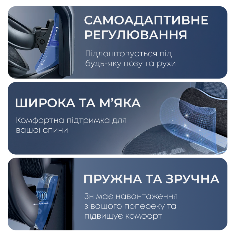 Кресло Sihoo DORO C300L Mesh Black with footrest (DORO-C300L-A3-101-JT)