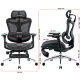Крісло Sihoo DORO C300L Mesh Black with footrest (DORO-C300L-A3-101-JT)