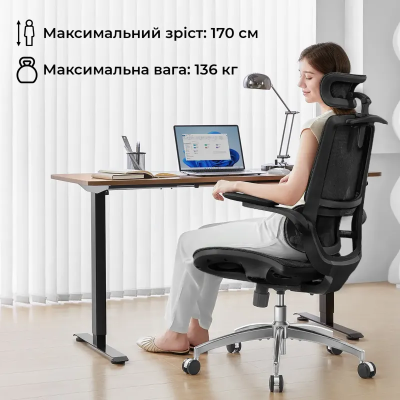 Кресло Sihoo M59AS Mesh Black (M59AS-M302)