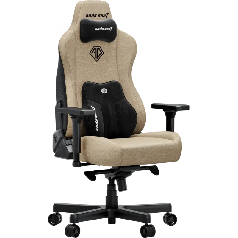 Кресло Anda Seat Kaiser 3E XL Fabric Dark Beige (AD23YC-XL-09-H-CF-H01)