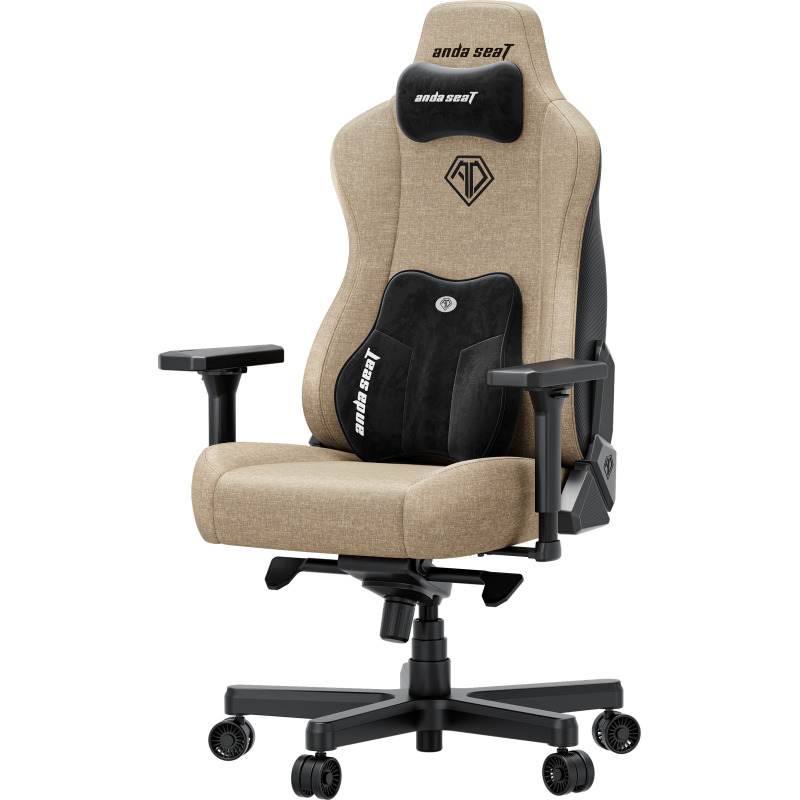 Крісло Anda Seat Kaiser 3E XL Fabric Dark Beige (AD23YC-XL-09-H-CF-H01)