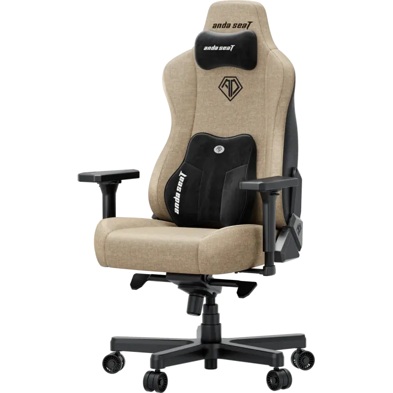 Кресло Anda Seat Kaiser 3E XL Fabric Dark Beige (AD23YC-XL-09-H-CF-H01)