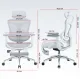 Крісло SIHOO Doro C300L with Footrest White (DORO-C300L-A3-102-JT)