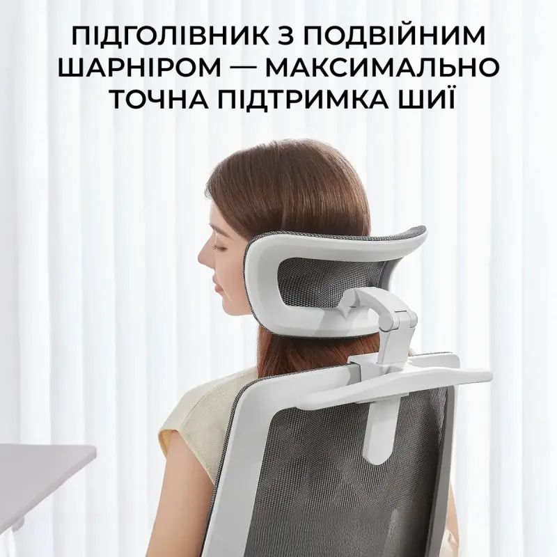 Крісло Sihoo M59AS Mesh Gray (M59AS-M301)
