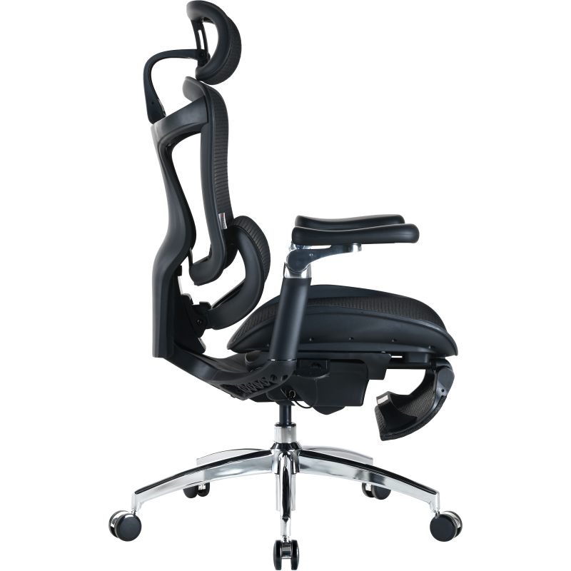 Крісло Sihoo DORO C300 Pro Mesh Black with footrest (DORO-C300-PRO-M101-JT)