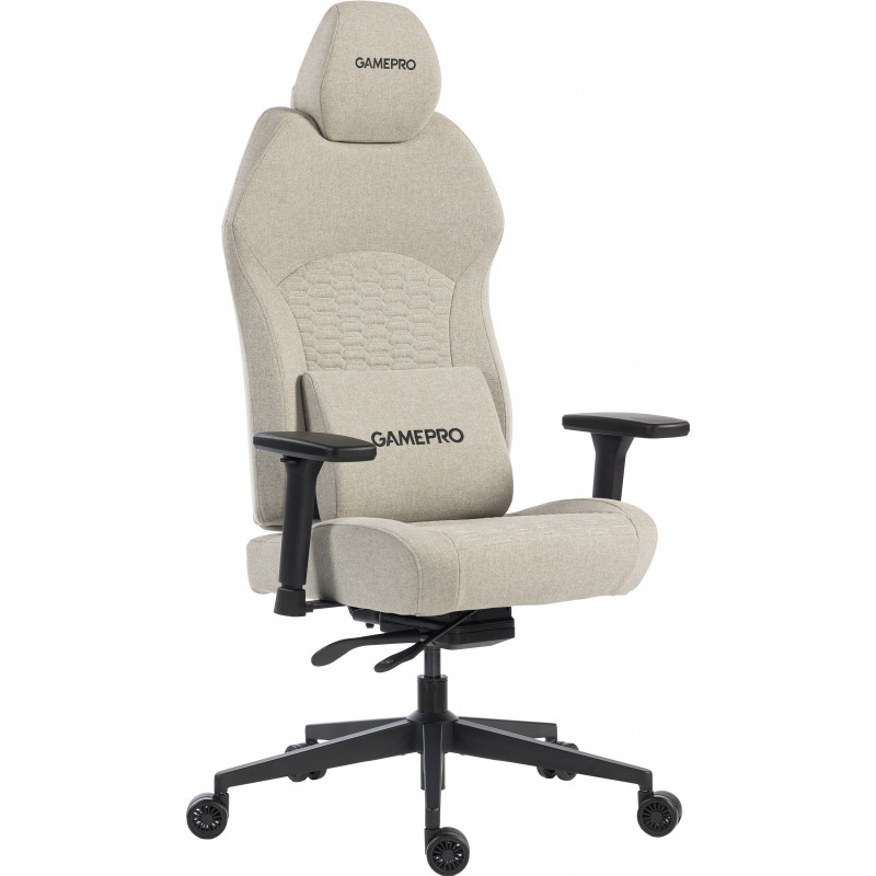 Крісло GamePro GC760LG Fabric Light Gray