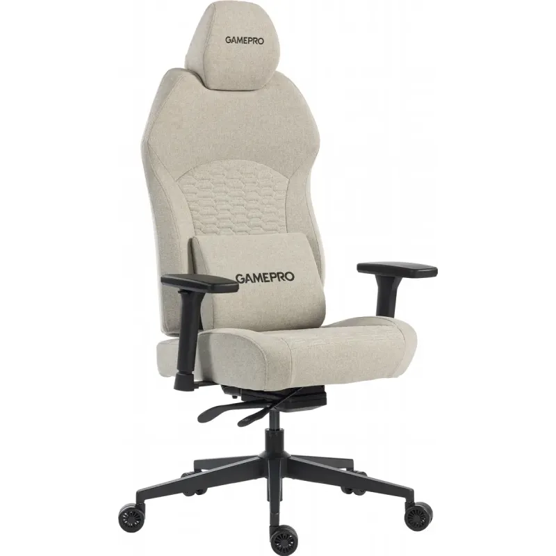 Крісло GamePro GC760LG Fabric Light Gray