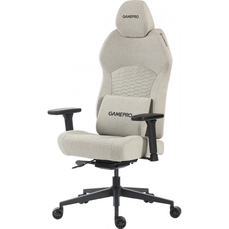 Крісло GamePro GC760LG Fabric Light Gray