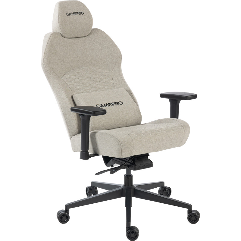 Крісло GamePro GC760LG Fabric Light Gray