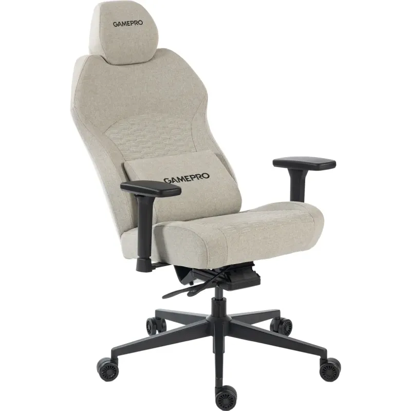 Крісло GamePro GC760LG Fabric Light Gray