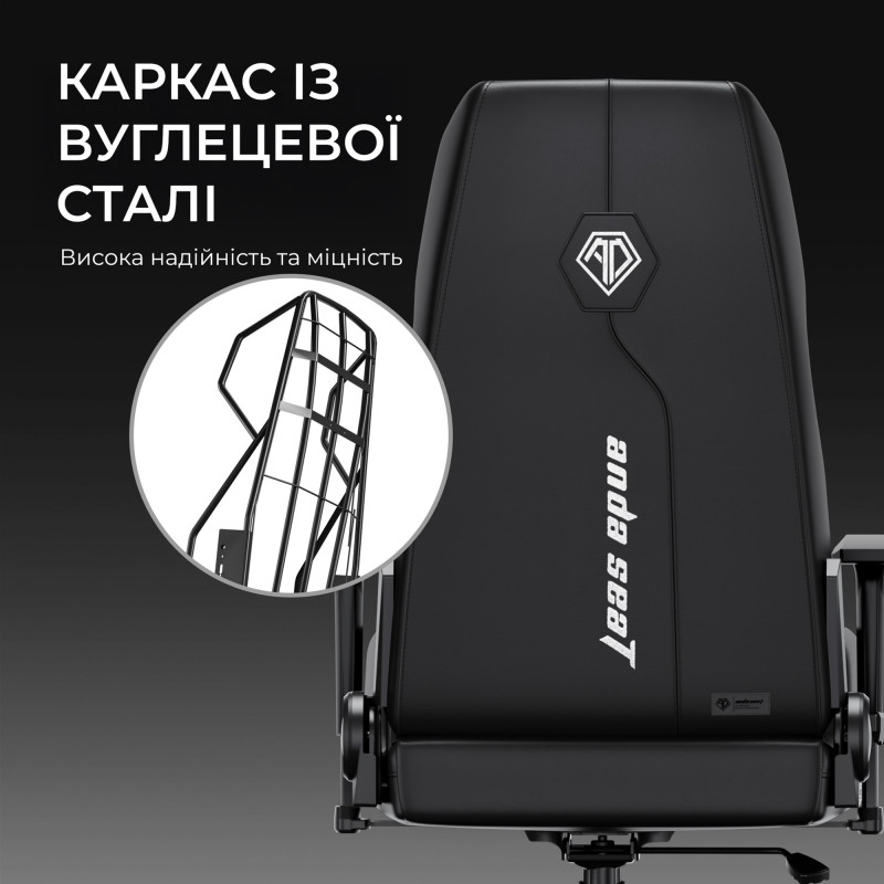 Кресло Anda Seat X1 Black PVC (AD-W-SF01-04-B-PV)