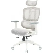 Крісло OfficePro Skyline OC680-W-LG-LG White/Light Gray