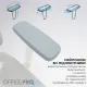 Крісло OfficePro Skyline OC680-W-LG-LG White/Light Gray