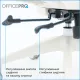 Крісло OfficePro Skyline OC680-W-LG-LG White/Light Gray